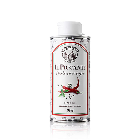 Gebinde-12-"Il Piccante" Würzöl auf Rapsölbasis, La Tourangelle, 250 ml
