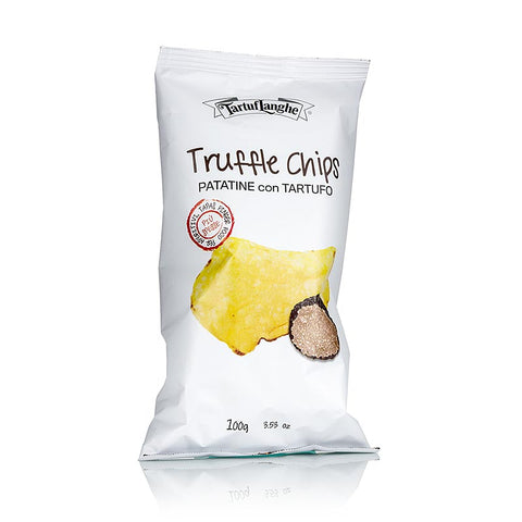 TARTUFLANGHE Trüffelchips, Kartoffelchips m. Sommertrüffel (tuber aestivum), 100 g