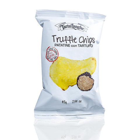 TARTUFLANGHE Trüffelchips, Kartoffelchips m. Sommertrüffel (tuber aestivum), 45 g