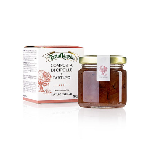 Pack of 6 onion chutney with truffle, Tartuflanghe, 100 g