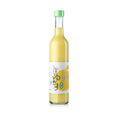Yuzu Saft "Shibotte", frisch, 100% Zitrusfruchtsaft, 500 ml