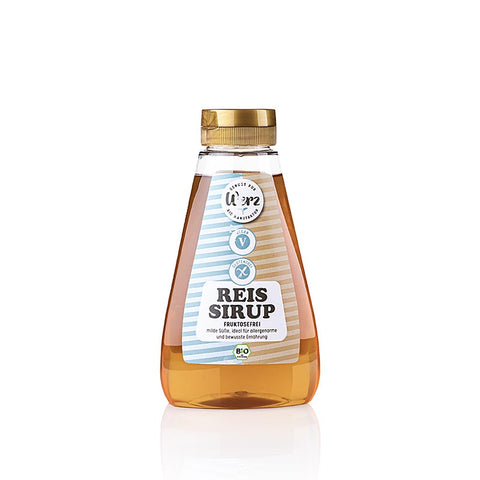 Gebinde-6-Reis Sirup, glutenfrei, fructosefrei, Werz, BIO, 460 ml