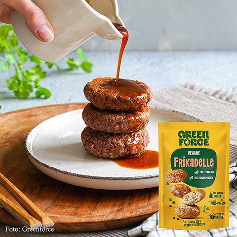 Greenforce Mix für vegane Frikadellen, aus Erbsenprotein, 75 g