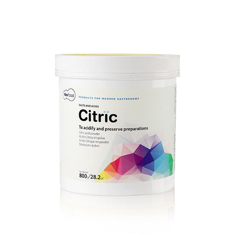 Gebinde-9-TÖUFOOD CITRÏC ACID, Zitronensäure, 800 g