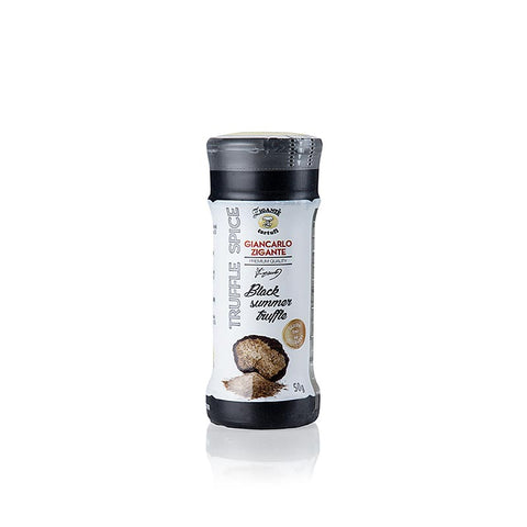 Pack of 6 truffle powder spice, with black summer truffle, Zigante, 50 g