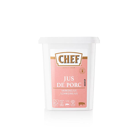 CHEF Pork Jus Powder (for approx. 10L), 600g