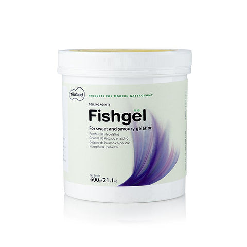 TÖUFOOD FISHGËL, Geliermittel aus Fischgelatine, 600 g