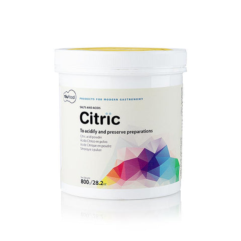 TÖUFOOD CITRÏC ACID, Zitronensäure, 800 g