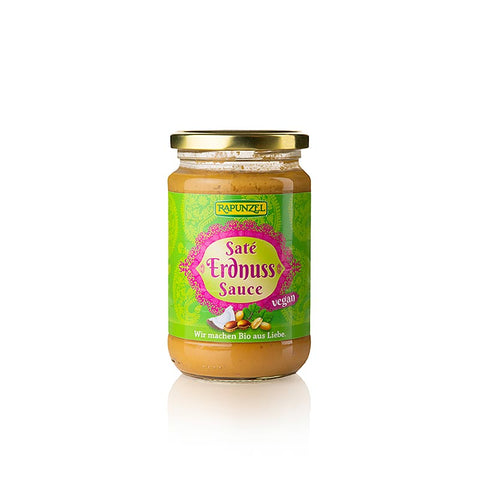 Gebinde-6-Sate Erdnuss Sauce, vegan, Rapunzel, BIO, 330 ml