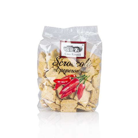 Scroccoli al peperoncino - Knabbergebäck mit Chili, 300 g