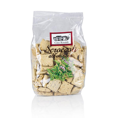 Scroccoli al origano - Knabbergebäck mit Oregano, 300 g