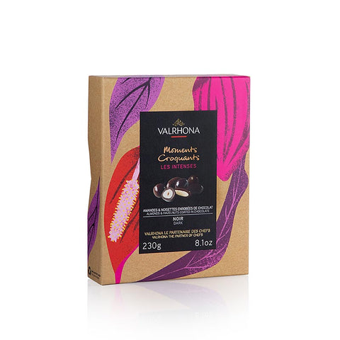 Gebinde-12-Valrhona Equinoxe Kugel, Mandeln & Haselnuss in Bitterschoko (33899), 230 g, 24 St