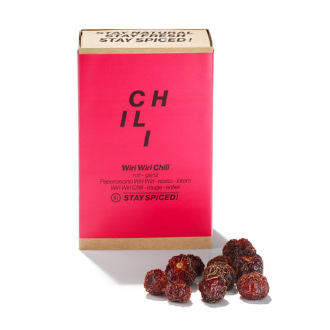 Wiri Wiri Chili ganz, extra rot