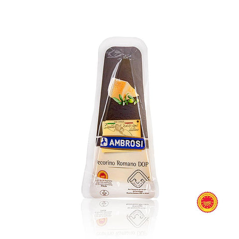 Pecorino Romana, D.O.P., Hartkäse aus Schafsmilch, Ambrosi, 200 g