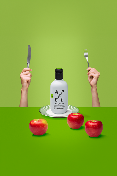 BIO STAY SPICED ! Apfelessig - naturtrüb - ungefiltert