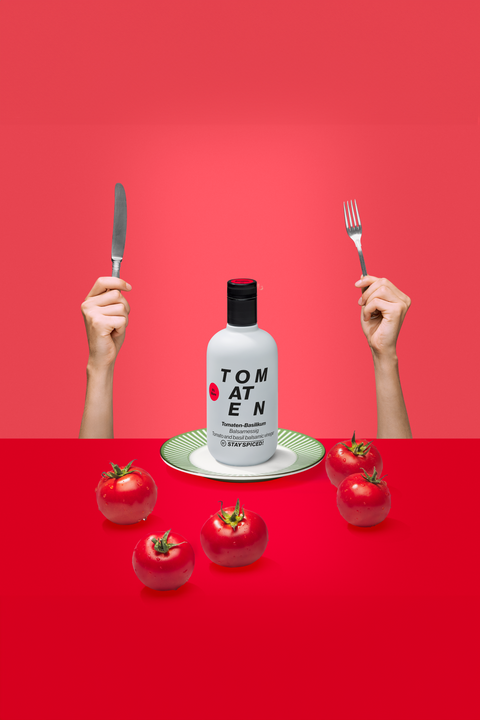 STAY SPICED ! Tomaten-Basilikum Balsamessig
