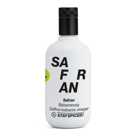 STAY SPICED! Saffron balsamic vinegar