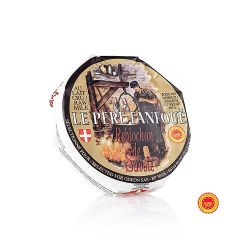 Gebinde-12-Reblochon AOP, halbfester Schnittkäse, 450 g