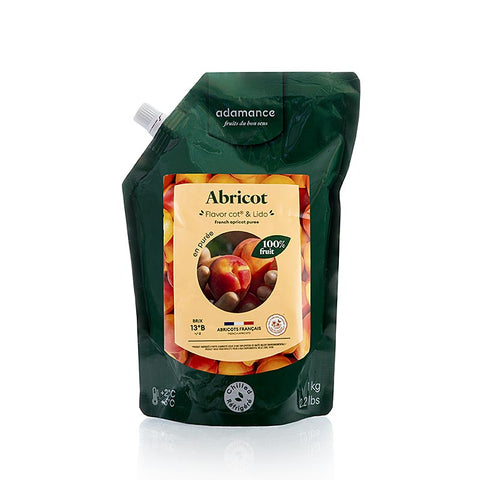 Adamance Püree Aprikose, ungezuckert, pasteurisiert, 1 kg