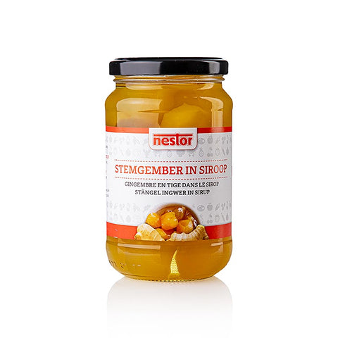Gebinde-6-Ingwernüsse (kandiert) in Sirup, Nestor, 450 g